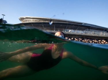 tahnee coonan triathlon sport female water darwin waterfront leisure recreation